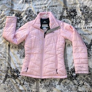 Columbia Light Pink Quilted Jacket